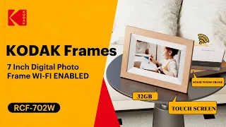 RCF-702W Kodak Digital Photo Frames 7 inch digital picture frame #kodak #wifipictureframe
