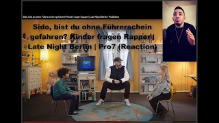 Sido, bist du ohne Führerschein gefahren? Kinder fragen Rapper | Late Night Berlin | Pro7 (Reaction)