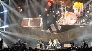 The Rolling Stones - Intro and Jumpin' Jack Flash, live, Tele2 Arena, Stockholm, 2014