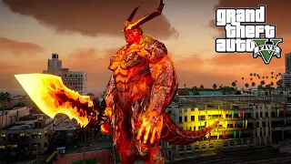 Surtur invade Los Santos City GTA V Mods Gameplay