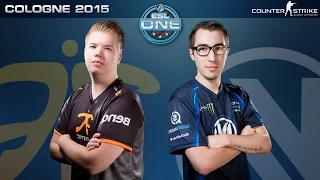 CS:GO - Fnatic vs. EnVyUS [Cbble] - ESL One Cologne 2015 - Grand Final Map 2