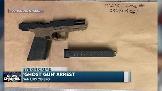 SLO Police arrest one for concealed ghost gun