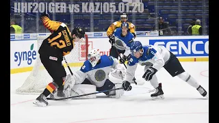 International Ice Hockey Federation IIHF   #WorldJuniors Highlights  Germany vs Kazakhstan Relegatio