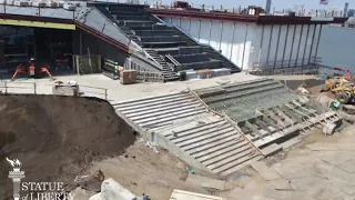 Statue of Liberty Museum Timelapse