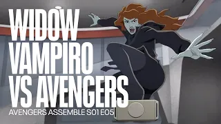 Vampire Black Widow contra Los Avengers | Avengers Assemble