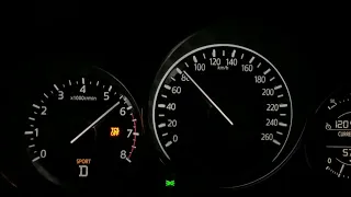 2020 Mazda CX-5 2.5L  0-100 km/h Acceleration