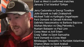 East vs West 6 Early Predictions | John Brzenk, Genadi, Monster Michael Todd & More Armwrestling