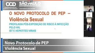 Novo Protocolo de PEP – Violência Sexual