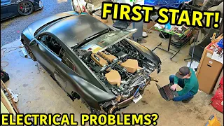 Rebuilding A Wrecked 2020 TWIN TURBO Audi R8 Part 4!!!