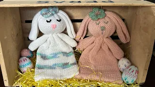 Cuddle Bunny Lovie ~ Addi, Sentro, Circular Knitting