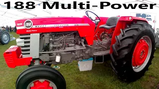 1976 Massey Ferguson 188 Multi-Power 4.1 Litre 4-Cyl Diesel Tractor (75 HP)