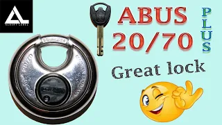 #436 ABUS Plus 20/70 Diskus Great lock all around