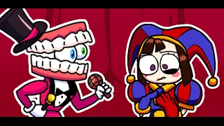 Tug Of War But Caine & Pomni Sing It (FNF TUG OF WAR  but Caine and  Pomni) - [UTAU Cover]