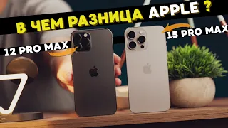 iPhone 15 Pro Max vs 12 Pro Max. Что изменилось за 4 года?