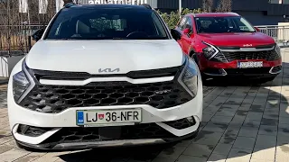 KIA Sportage 2022 GT Line vs LX Fresh - VISUAL comparison & WALKAROUND (different design details)