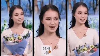 Anna Shcherbakova Channel 1 Good Morning Talk Show Interview (Mar. 31, 2022)