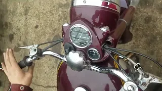 1957 Royal Enfield Super Meteor 700cc at Andy Tiernans #08271REN