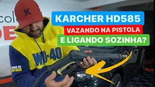 RESOLVIDO: LAVADORA KARCHER HD585 VAZANDO ÁGUA E FAZENDO BARULHO