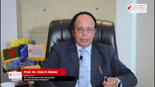 Dr. G. U. Ahsan: Shaping the Future of Education at Canadian University of Bangladesh.