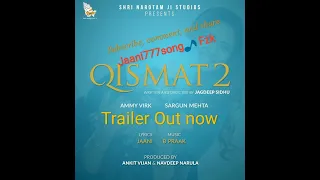 ✅Qismat 2 (official trailer) |Ammy virk | Jaani | Sargun Mehta |Bpraak |2021 teaser #Punjabi movie