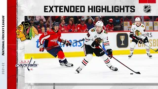 Chicago Blackhawks vs Washington Capitals Dec 2, 2021 HIGHLIGHTS