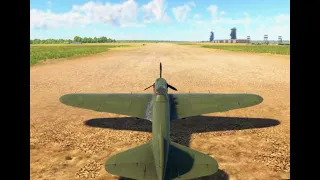 Бой на советском штурмовике Ил-2 в VR шлеме, War Thunder.