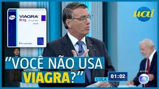 Bolsonaro questiona Lula: 'Você não usa Viagra?'