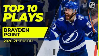 Top 10 Brayden Point Plays from the 2021 NHL Season