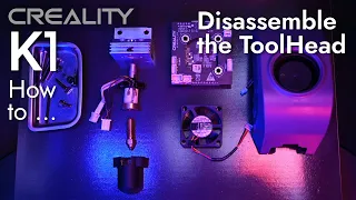 K1 Toolhead disassembly ... How To Creality K1