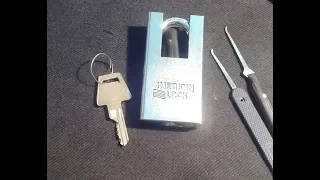 American 5300 padlock SPP'd and gut