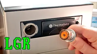 LGR Oddware - Thermaltake PC Drive Bay Lighter/Cup Holder