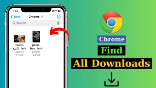 How To Find Chrome Downloads on iPhone | Chrome Downloaded Files