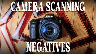 Camera Scanning Film At Home! Converting Negatives into Positives with Lightroom!