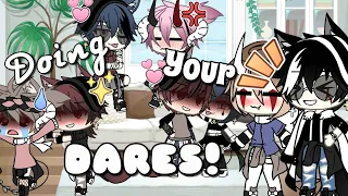 Doing your dares!~ || Gacha Life || Short (lazy;-;)