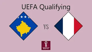 Kosovo vs France - European Qualifying (Group B)