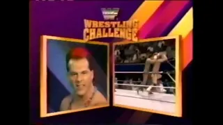 Tatanka vs Glenn Ruth WWF Wrestling Challenge 1992