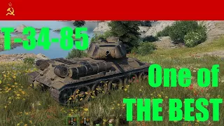 T-34-85 ~ Most played tank in ~ world of tanks ~ hints and tips ~ #wot