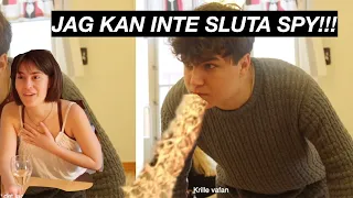 JAG SPYR NÄR JAG SKRATTAR