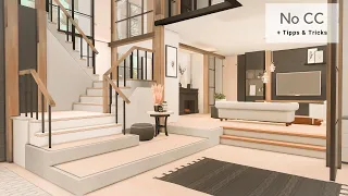 The Sims 4 Modern Farmhouse Luxury | No CC | Stop Motion Speedbuild