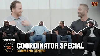 Coordinators Kingsbury and Whitt Jr. join the show | Command Center | Washington Commanders