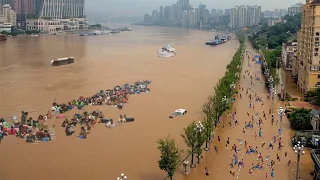 Extreme weather in Germany: massive flood turns the city into a water park!