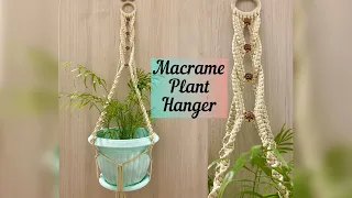 Подвес для цветов своими руками. #tutorialmacrame #macrame #macrameplanthanger #макраме