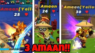 I Found 3 AMAAN With Colour Name?! (Blockman Go)