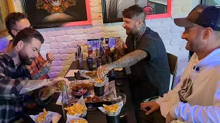 UK metalcore heroes Bury Tomorrow plot global takeover at Cult Wing. Foodinati UK Ep 13