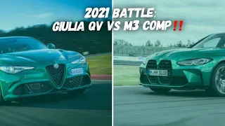 2021 BMW M3 Competition VS The Alfa Romeo Giulia Quadrifoglio