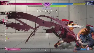SF6 Demo Ryu Optimal Combo Reset