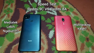 ASMR Speed Test Xiaomi Redmi 9C VS Redmi 8A | Helio G35 VS Snapdragon 439 Speedtest comparison