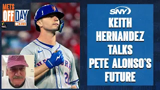 Keith Hernandez on Pete Alonso's performance, impact of contract year | Mets Off Day Live | SNY