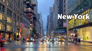 Exploring The Streets Of New York City - Midtown Manhattan 4k Ultra Hd 60fps Video