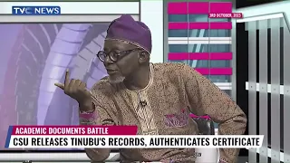 2023 In Retrospect: CSU Releases Tinubu's Records, Authenticates Certificate